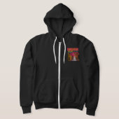 PULL À CAPUCHE LA NATURE MÈRE (Poser)