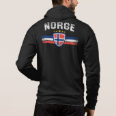 Pull À Capuche La Norvège (Dos)