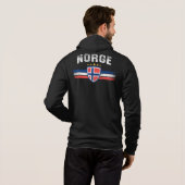 Pull À Capuche La Norvège (Dos entier)