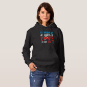 Pull À Capuche La paternité masculine exige l'amour non pas l'adn (Devant entier)