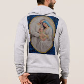 Pull À Capuche La Sainte Famille : Portrait de l'Amour Divin (Dos)