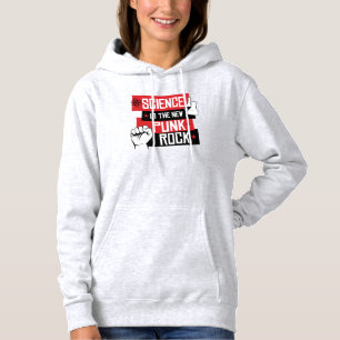 PULL À CAPUCHE LA SCIENCE EST LE NOUVEAU ROCHER DE PUNK