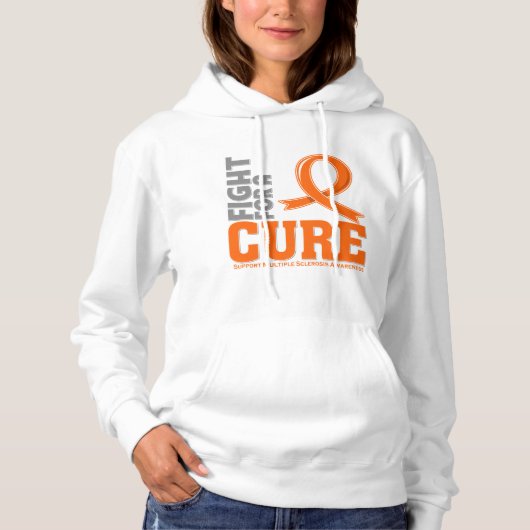 Pull À Capuche La Sclérose En Plaques Lutte Pour Un Traitement (Devant)