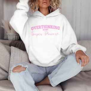 Pull À Capuche La suranalyse est mon super pouvoir