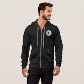 Pull À Capuche La théorie la plus poilue de Darwin Adorable mammo (Devant entier)