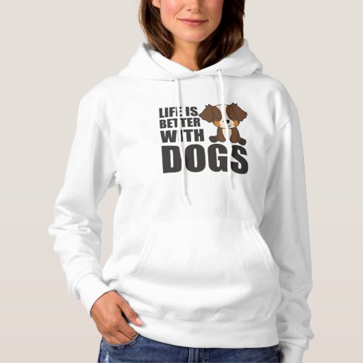 Pull À Capuche La Vie Des Bergers Australiens Est Meilleure Avec (Devant)