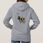 Pull À Capuche La vie est plus agréable avec un chien à vos côtés (Dos)