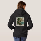 Pull À Capuche La vie sur le rocher Sweatshirt des femmes (Dos entier)