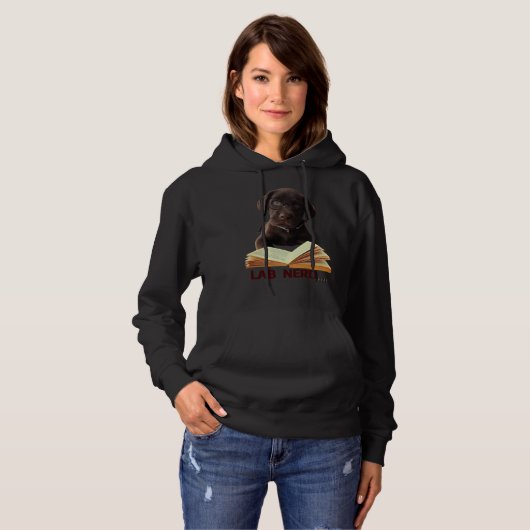 Pull À Capuche Lab Nerd 2021 (Devant entier)