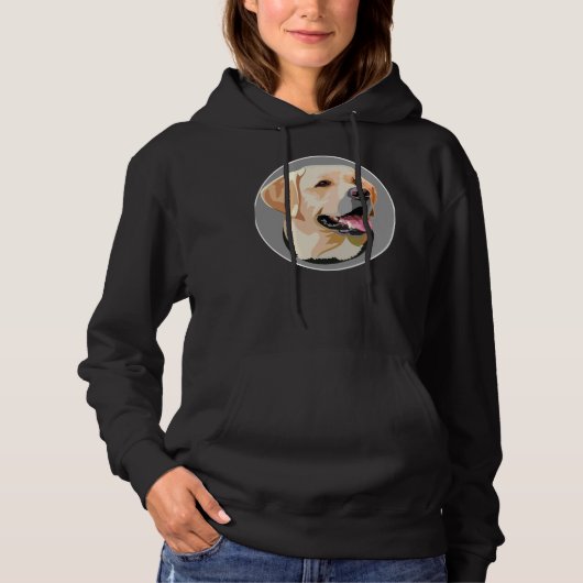 Pull À Capuche Labrador Retriever Chien Papa Maman Garçon Fille C (Devant)