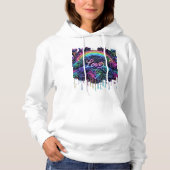 Pull À Capuche L'amour en fleur (Devant)