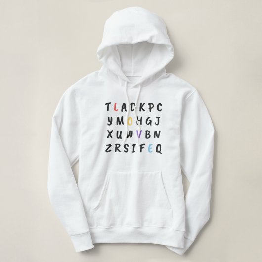 Pull À Capuche L'amour est toujours là, si vous savez où trouver. (Design devant)