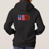 Pull À Capuche L'anarchie dans... USA (Dos)