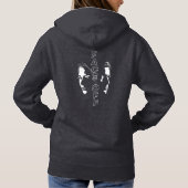 Pull À Capuche L'art de la silhouette face à face humain | Femmes (Dos)