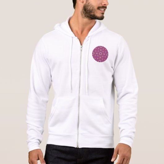 Pull À Capuche L'art kaléidoscope du volume neuf quarante (Devant)