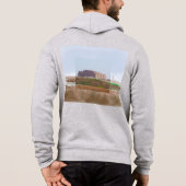 Pull À Capuche L'art rencontre la photo - Ziggurat (Dos)
