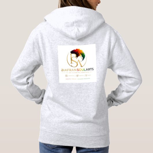 Pull À Capuche Le Bloomfox royal (Dos)