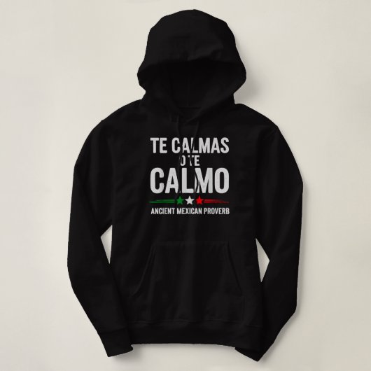 Pull À Capuche Le Calmas O Le Calmo Funny Conférencier espagnol C (Design devant)