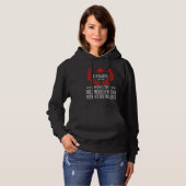 Pull À Capuche Le Canada Vit Le Rêve Américain Sans Le Viole (Devant entier)