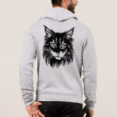 Pull À Capuche le chat (Dos)
