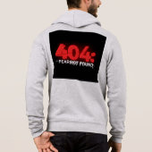 Pull À Capuche Le Code d'Erreur Qui Tourne sur la Confiance (Dos)