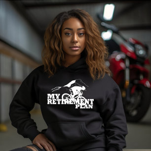 Pull À Capuche le cyclisme est mon régime de retraite