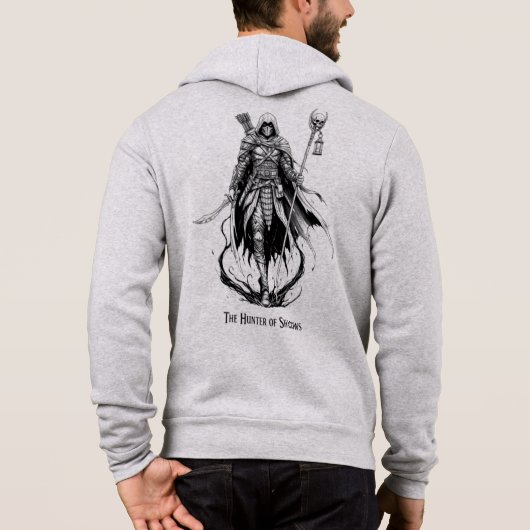 Pull À Capuche Le_Hunter_of_Shadows1 (Dos)