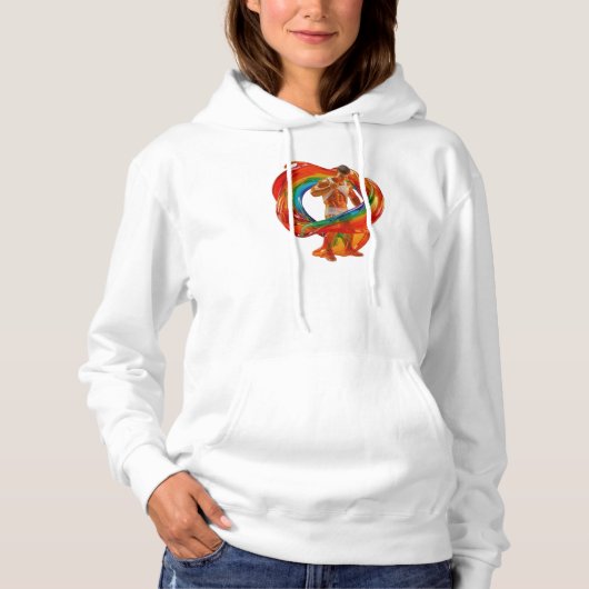Pull À Capuche Le masculinités moderne et saisissant de SlipperyJ (Devant)