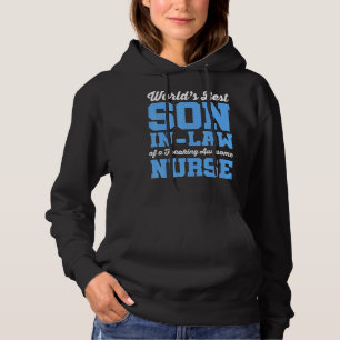 Pull À Capuche Le meilleur fils de Nursing World en droit d'une m