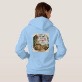 Pull À Capuche le paradis est sous les pieds des mères--proverbe (Dos entier)