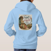Pull À Capuche le paradis est sous les pieds des mères--proverbe (Dos)