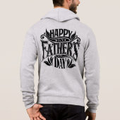 Pull À Capuche Le style actif de papa (Dos)