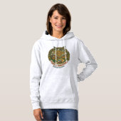 Pull À Capuche Le sweat-shirt Peace & Vibrations (Devant entier)