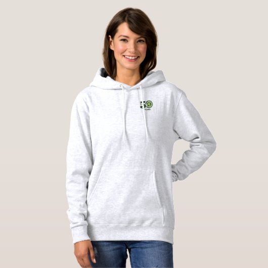 Pull À Capuche Le sweatshirt à capuchon de base des femmes (Devant entier)