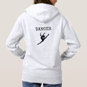 Pull À Capuche Le sweatshirt à capuchon du danseur (Dos)