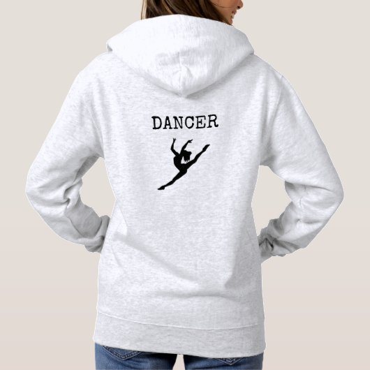 Pull À Capuche Le sweatshirt à capuchon du danseur (Dos)