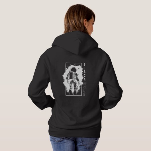 Pull À Capuche Le trou noir (Dos entier)