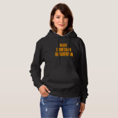 Pull À Capuche Le Whisky Peut Contenir Bourbon Alcool Boisson Bo (Devant entier)