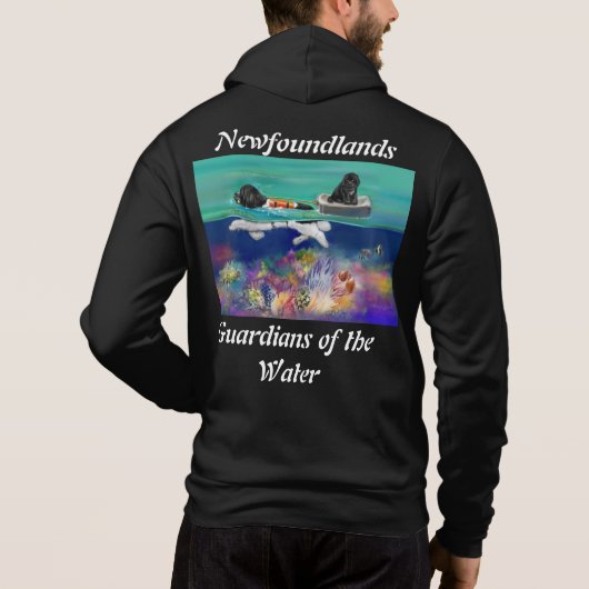 Pull À Capuche Lecteur d'essai d'eau GRNC 2024 (Dos)