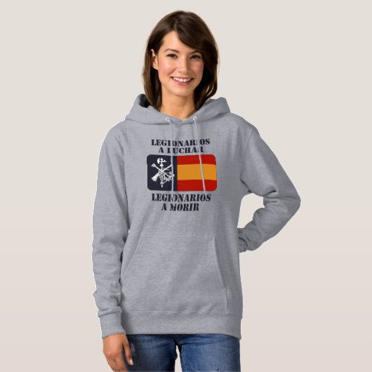 Pull À Capuche Légionnaires à lutter 2 (Devant entier)