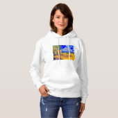 Pull À Capuche les femmes hoody ainsi Lake Tahoe (Devant entier)