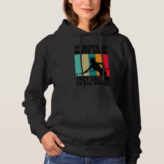 Pull À Capuche Les garçons s'écartent, ils m'appellent la casseus (Devant)