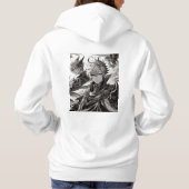 Pull À Capuche Les liens célestes : L'Embrasse Divine (Dos)