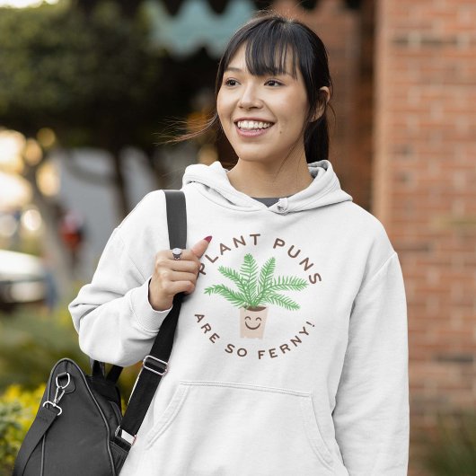Pull À Capuche Les Puns plantes Sont Si Fermes