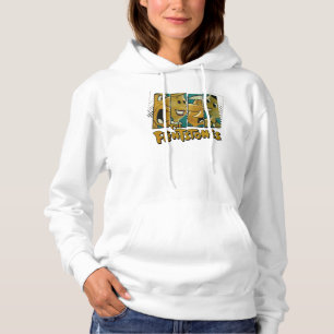 Pull À Capuche Les rétros panneaux de caractère comique des