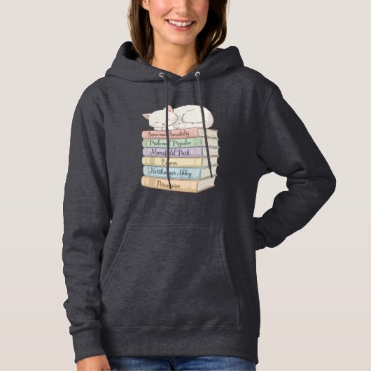 Pull À Capuche Les romans de Jane Austen IX (Devant)