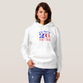 PULL À CAPUCHE L'ESPRIT DE 26 - SEMIQUINCENTENNIAL (Devant entier)