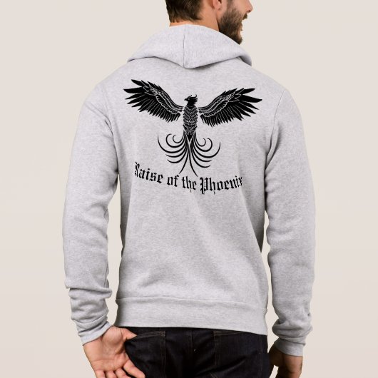 Pull À Capuche Lever du Phoenix (Dos)