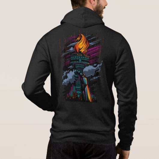 Pull À Capuche Liberté (Dos)