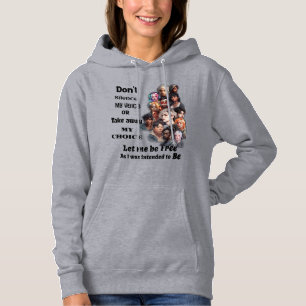 Pull À Capuche Liberté de choix et de voix
